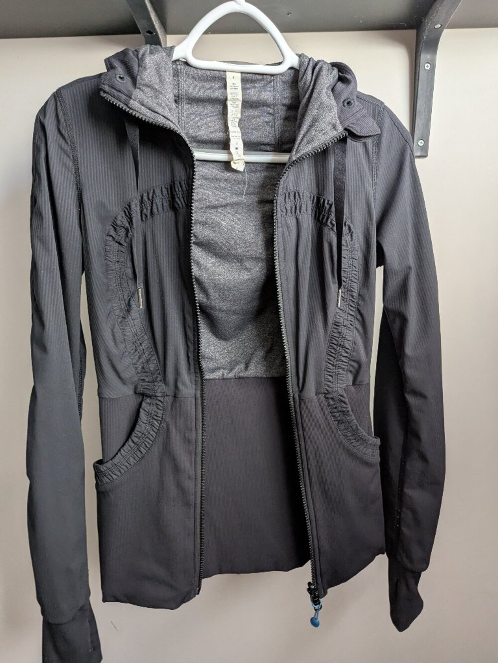 Vintage Black Lululemon Dance Studio Jacket — Size 4